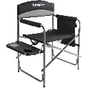 KingCamp HD FOLDING DIRECTOR CHAIR BLACK/MEDIUMGREY KC1904