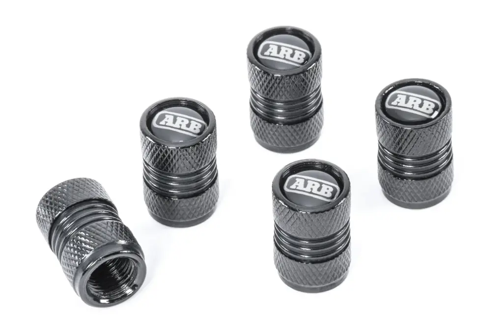 ARB VALVE CAPS BLACK 