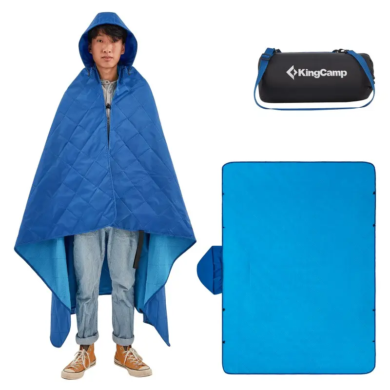 KingCamp Outdoor Privacy Shower Tent - BLUE/GREY KT2002