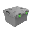 TRED | 50-40 STORAGE BOX 65L MID - GREY W/ GREEN
