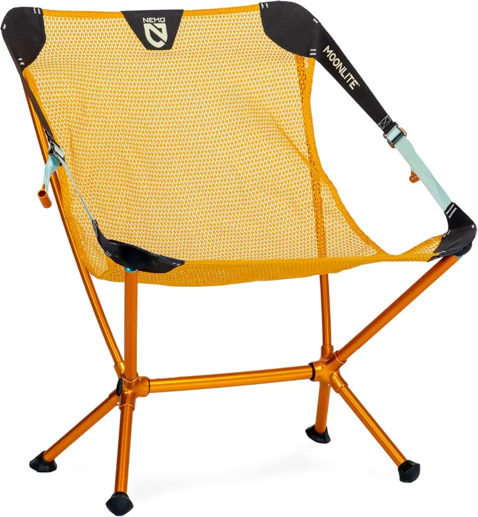 NEMO | MOONLITE RECLINING CAMP CHAIR (MANGO / FROST)