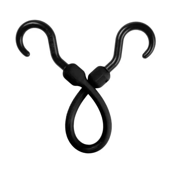 PERFECT BUNGEE | 12" EASY STRETCH CORD - BLACK