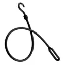 PERFECT BUNGEE | 30" EASY STRETCH LOOP END CORD - BLACK