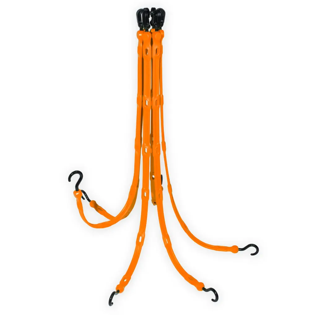 PERFECT BUNGEE | 36" ADJUSTABLE FLEX-WEB - SAFETY ORANGE