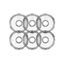 KC HILITES | CYCLONE V2 LENS REPLACEMENT EA - CLEAR