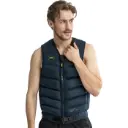 FRAGMENT VEST MEN MIDNIGHT BLUE