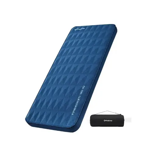 [KM2101] KingCamp Thick 3D Self-Inflating Camping Pad Navy KM2101