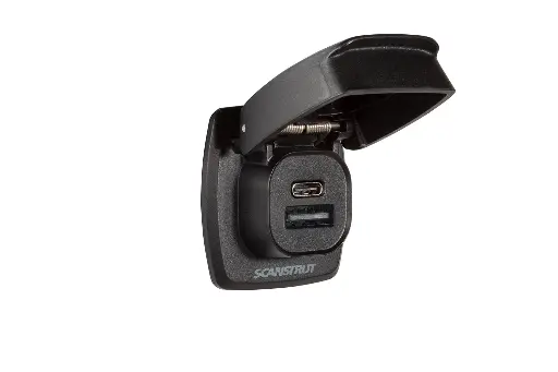 [SC-USB-F4] FLIP PRO Plus Fast Charger USB-A & USB-C Socket 