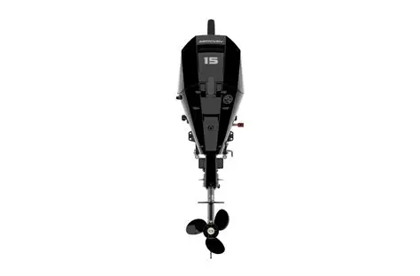 4-ST MERCURY 15HP SHORT MANUAL TILLER HANDLE