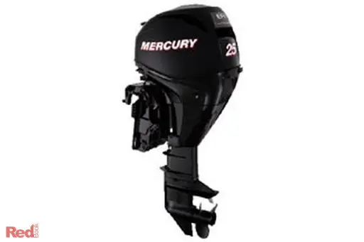 4-ST MERCURY 25HP LONG ELECTRIC POWER TRIM STEERING TYPE