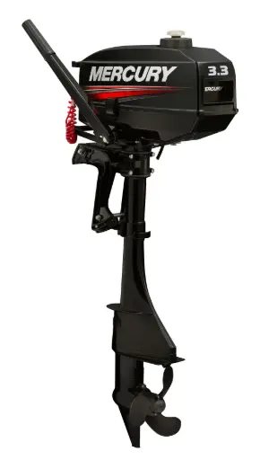 2-ST MERCURY 3.3HP SHORT  MANUAL TILLER HANDLE