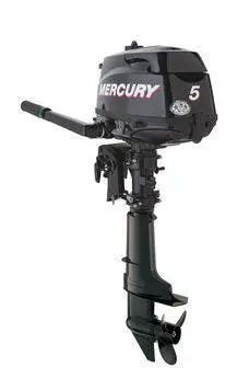 2-ST MERCURY 5HP SHORT MANUAL TILLER HANDLE