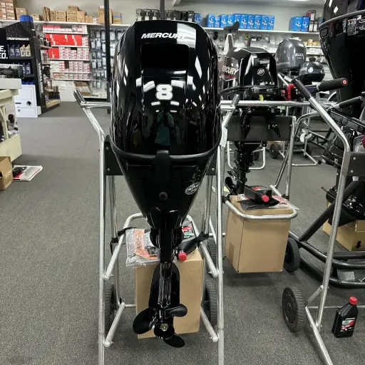 2-ST MERCURY 8HP MANUAL TILLER HANDLE