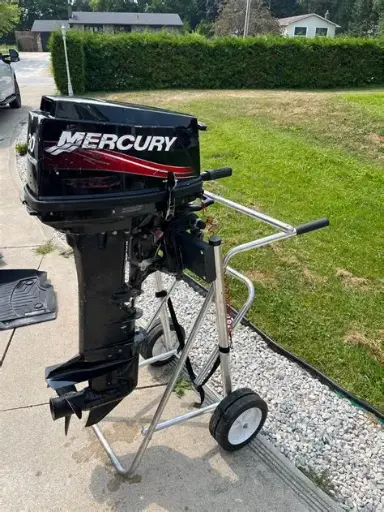 2-ST MERCURY 30HP SHORT MANUAL TILLER HANDLE