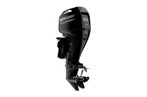 2-ST MERCURY 50HP LONG ELECTRIC POWER TRIM STEERING TYPE