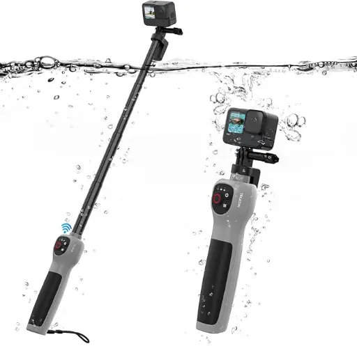 [2203431] TELESIN Underwater Remote Control Selfie Stick 