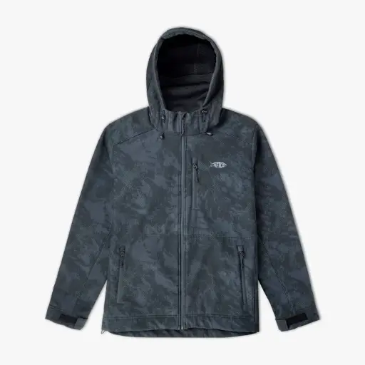 AFTCO Reaper Tactical Softshell JKT - Black Storm Camo