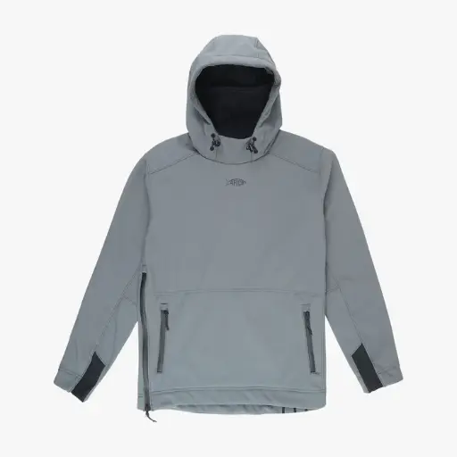 AFTCO Reaper Windproof Pullover Softshell - Charcoal