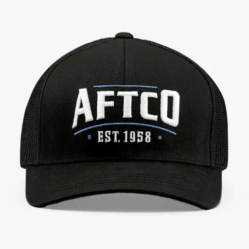 AFTCO Tidal Trucker Hat - Navy