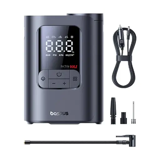 [C0119601] C0119601 Baseus GoTrip VA1 Max Super Mini Cordless Inflator 22-Cylinder – Cosmic Black		 