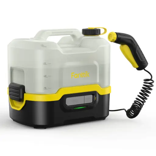 [NB8-Nano] NB8-Nano Fanttik NB8 Nano Portable Pressure Washer – Gray		 