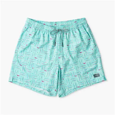 AFTCO Strike Swim Shorts Printed - Shoreline Blue