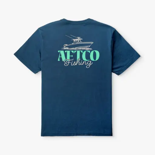 AFTCO Dreamer SS T-Shirt - Naval