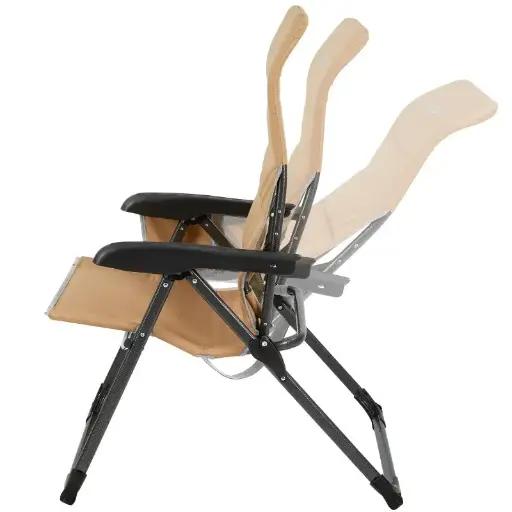 [KC2217] KingCamp DAPHEN C20 Adjustable High Back Camping Chairs KC2217 - KHAKI