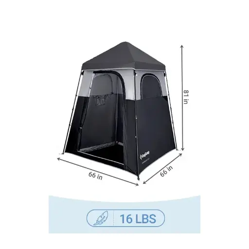 KingCamp Outdoor Privacy Shower Tent MARASUSA Q KT2416